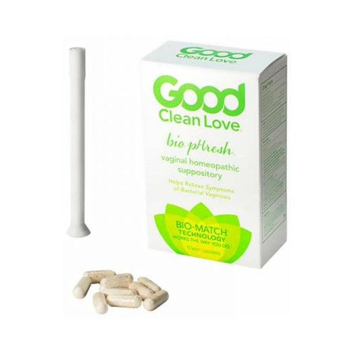 Good Clean Love Biophresh Vaginal Homeopathic Suppository 10-pack - SexToy.com