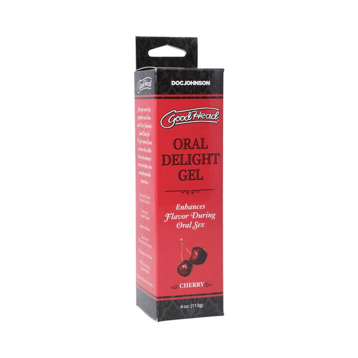 Goodhead Oral Delight Gel Wild Cherry 4oz - SexToy.com