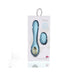 Harmonie Dual Vibrator Teal Silicone Rechargeable - SexToy.com