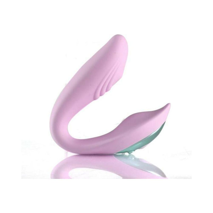 Harmonie Pink Bendable Dual Vibrator W/ Remote Control - SexToy.com