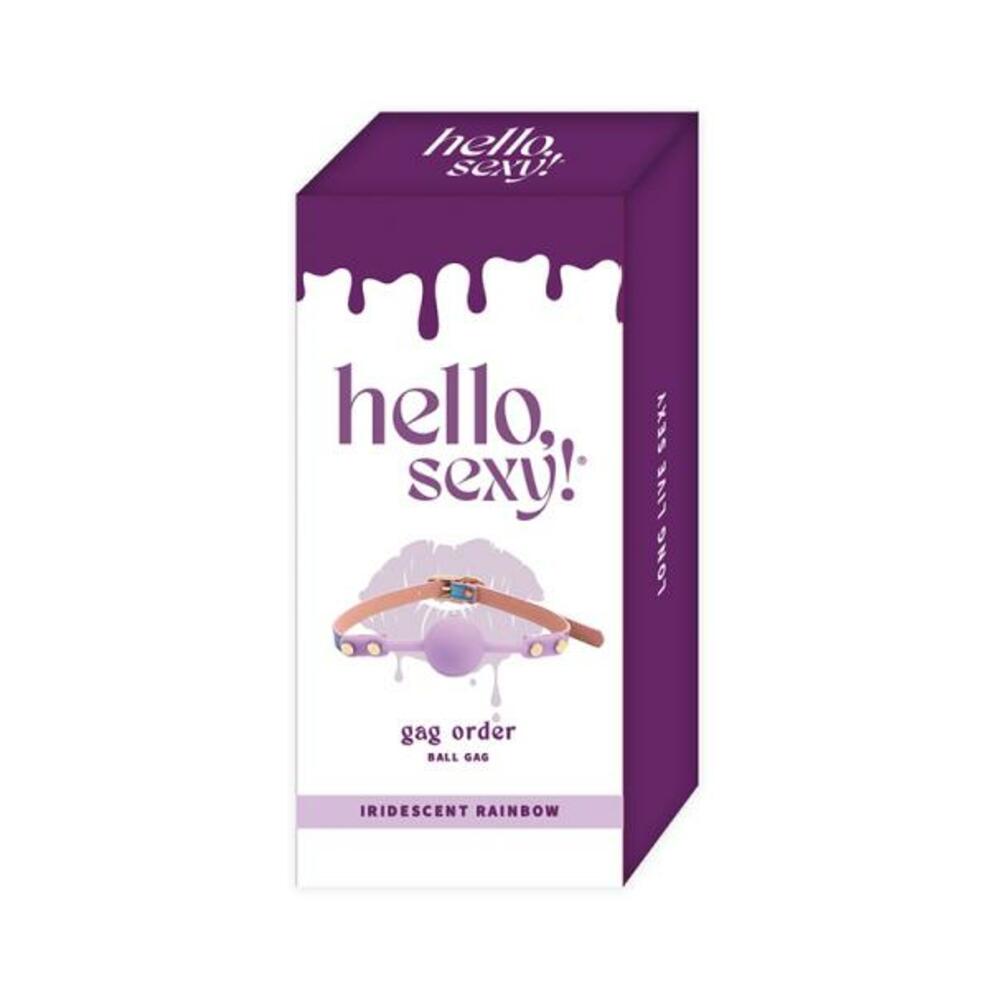 Hello, Sexy! Gag Order Purple — SexToy.com