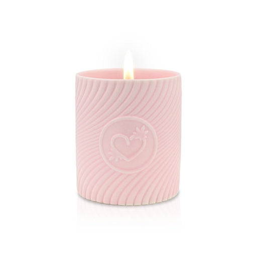 HighOnLove Pink Massage Candle - Strawberry Champagne - SexToy.com