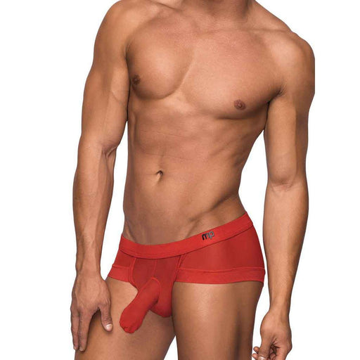 Hoser Micro Mini Hose Short Red L - SexToy.com