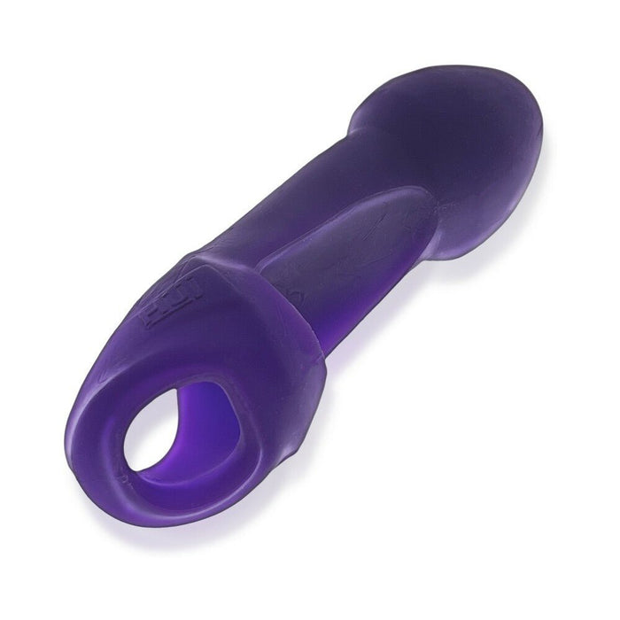 Hunkyjunk Double Thruster Double Penetrator Sling Plum Ice - SexToy.com