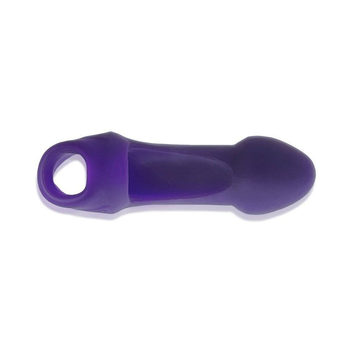 Hunkyjunk Double Thruster Double Penetrator Sling Plum Ice - SexToy.com