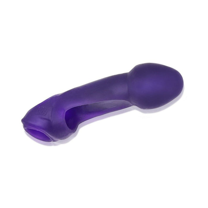 Hunkyjunk Double Thruster Double Penetrator Sling Plum Ice - SexToy.com