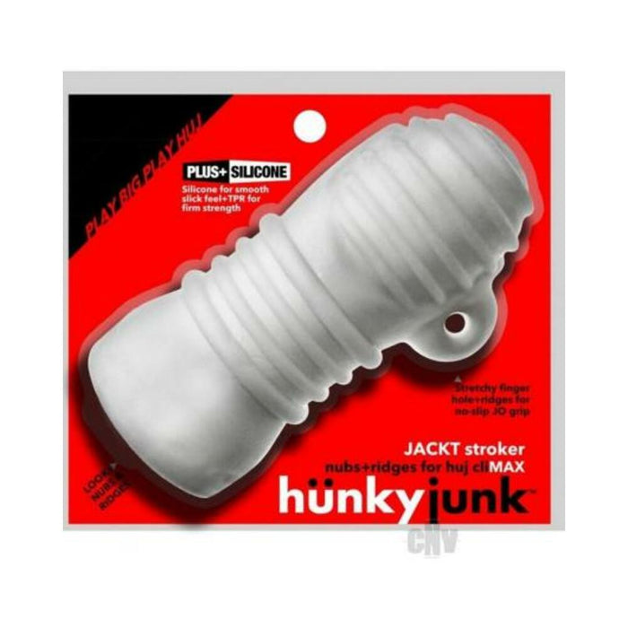 Hunkyjunk Jackt Stroker White Ice | SexToy.com