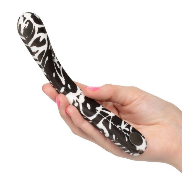 Hype Flexi Wand Black White Vibrator | SexToy.com