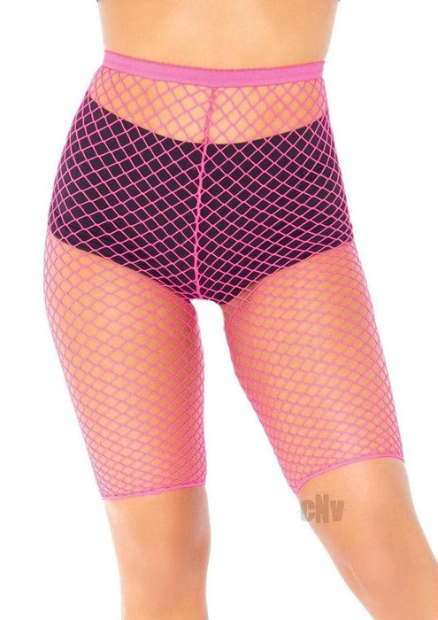 Industrial Net Biker Shorts Os Pink - SexToy.com