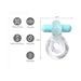 Jayden Vibrating Erection Enhancer Clear Ring - SexToy.com