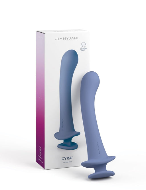 Jimmyjane Cyra Silicone Dildo Blue - SexToy.com