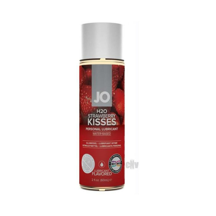 Jo H2o Strawberry Lubricant 2 Oz. | SexToy.com