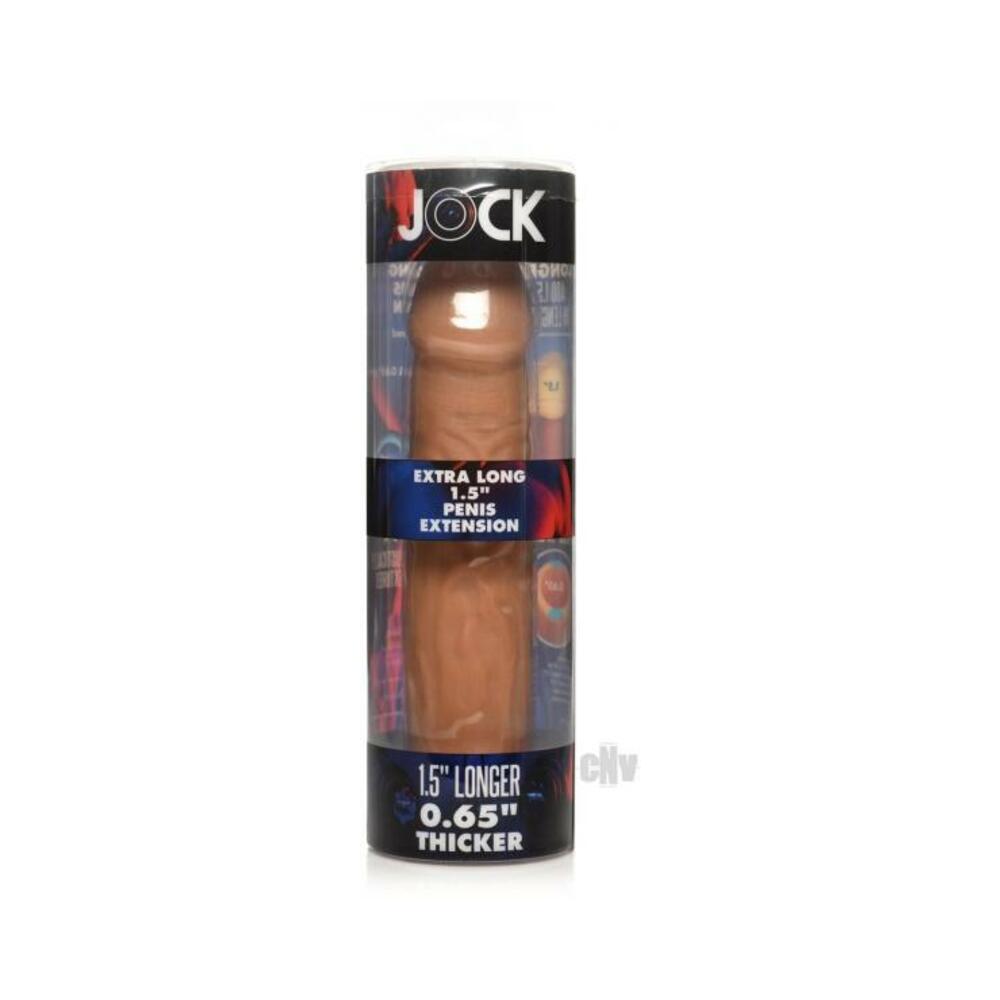 Jock Extra Long Penis Extension Sleeve 1.5in Medium — SexToy.com