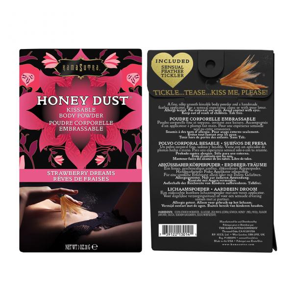 Kama Sutra Honey Dust Strawberry Dreams 1oz | SexToy.com