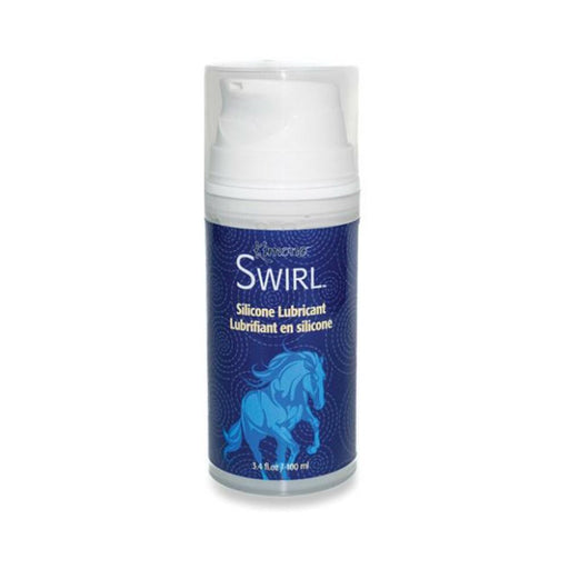 Kimono Swirl Silicone Lubricant - 3.4 Oz Pump - SexToy.com