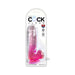 King Cock Clear With Balls 6in Pink - SexToy.com