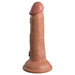 King Cock Elite Silicone Dual-density Cock 6 In. Tan - SexToy.com