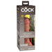 King Cock Elite Silicone Dual-density Cock 6 In. Tan - SexToy.com