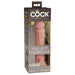 King Cock Elite Silicone Dual-density Cock 8 In. Light - SexToy.com