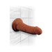 King Cock Plus 6 In. Triple Density Cock Brown - SexToy.com