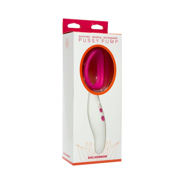 Kink Pumped Vibrating Vagina Pump Black - SexToy.com