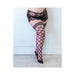 Kixies Cassandra Fencenet Thigh High Blac C - SexToy.com