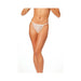 Lace G-string W/pearl Back White Lg - SexToy.com