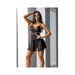 Lace & Mesh Two In One Babydoll Black S/m - SexToy.com