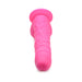 Lollicock Silicone Dildo With Balls 7 In. Cherry - SexToy.com