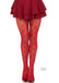 Love Struck Heart Net Tights Os Red - SexToy.com