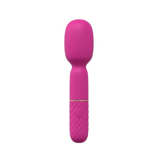 Loveline Bella 10 Speed Vibrating Mini-wand Silicone Rechargeable Waterproof Pink - SexToy.com