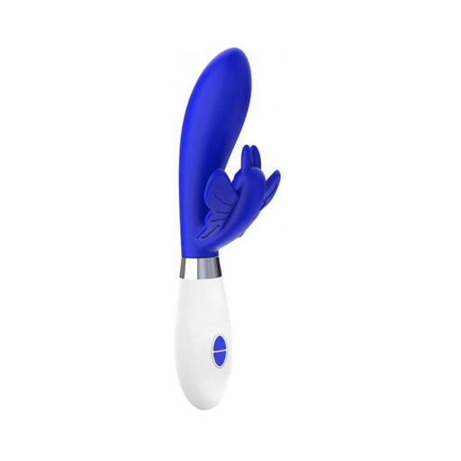 Luna Neon Alexios Ultra-soft Silicone Dual Stimulator Blue | SexToy.com