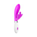 Luna Neon Alexios Ultra-soft Silicone Dual Stimulator Fuchsia | SexToy.com