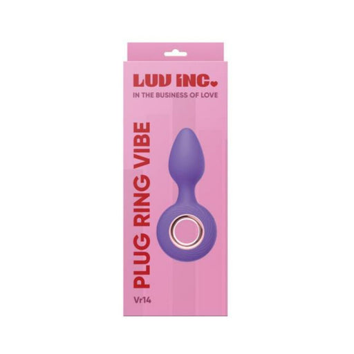 Luv Inc Vr14: Plug Ring Vibe Purple - SexToy.com