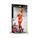 Luv Lace Cupless Crotchless Teddy Red S/M - SexToy.com