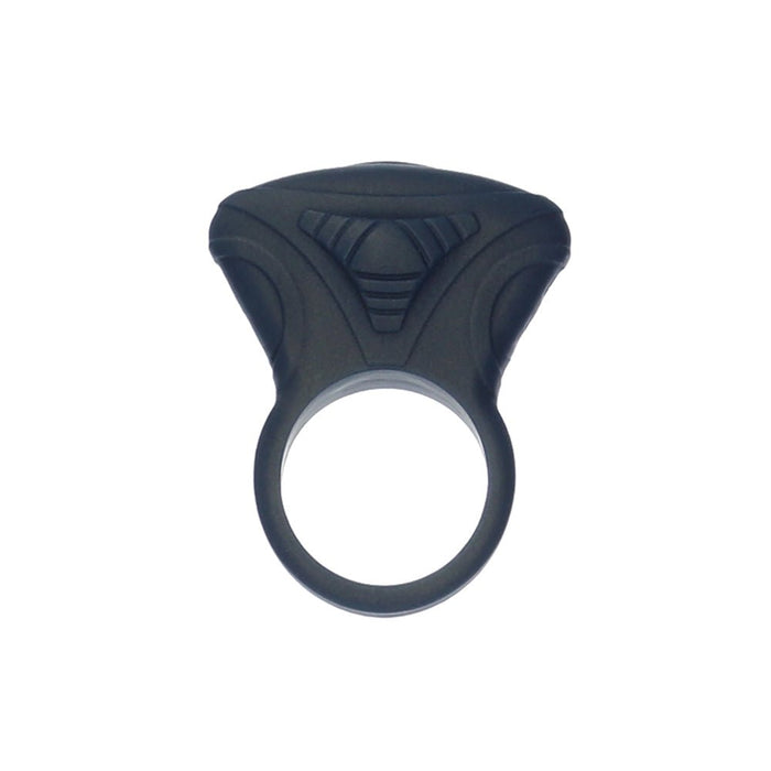 Lux Active Circuit 3 In. Vibrating Ring Silicone Black - SexToy.com