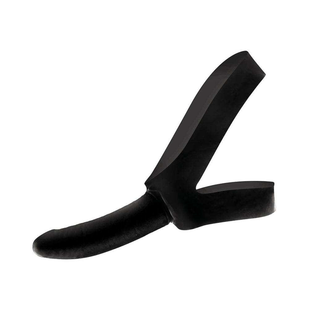 Lux Fetish The Original Facilitator Chin Strap-on - Black — SexToy.com