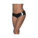 Magic Silk Hard Candy Low Rise Split Crotch Boyshort Black L/xl - SexToy.com