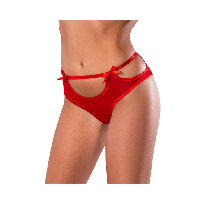 Magic Silk Holidaze Cheeky Boy Short Red L/xl - SexToy.com