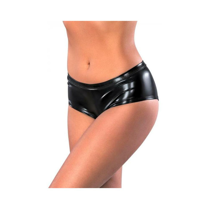 Magic Silk Liquid Onyx Boy Short Black L/xl - SexToy.com