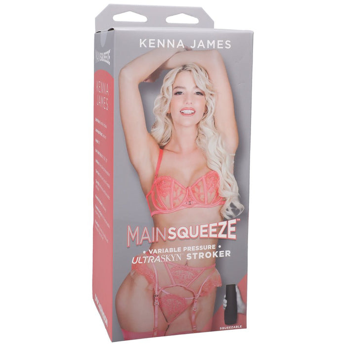 Main Squeeze Kenna James Ultraskyn Stroker Pussy Vanilla - SexToy.com