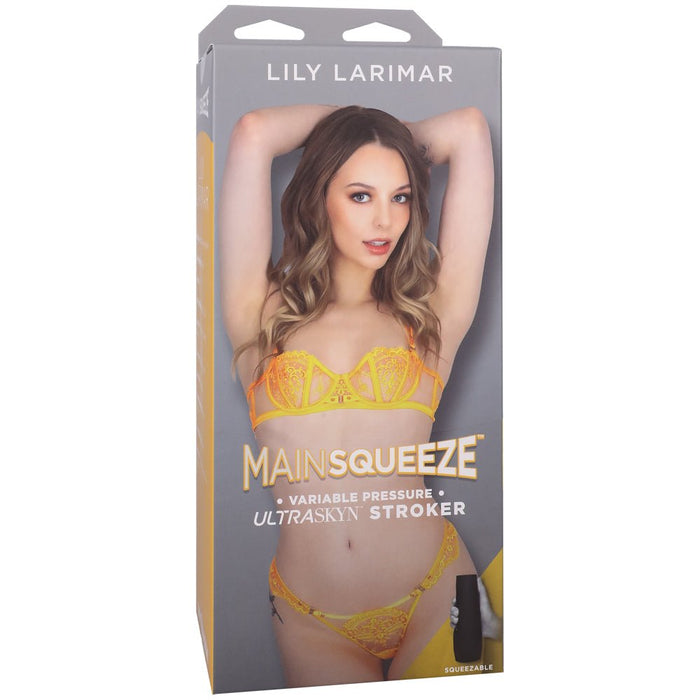 Main Squeeze Lily Larimar Ultraskyn Stroker Pussy Vanilla - SexToy.com