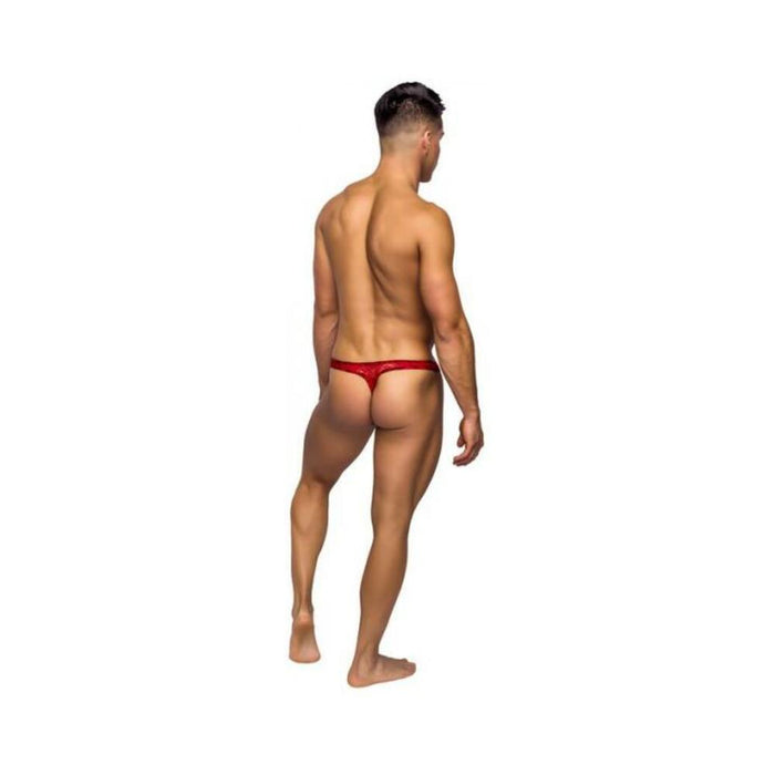 Male Power Bong Thong Red L/XL - SexToy.com