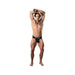 Male Power Infinite Comfort Amplifying Strappy Thong Black L/xl - SexToy.com