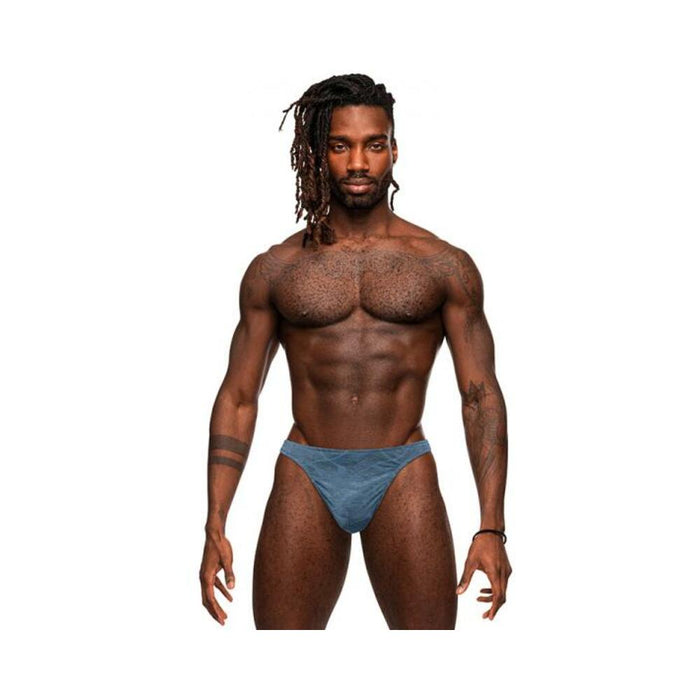 Male Power Inter-mingle Bong V Thong Blue L/xl | SexToy.com