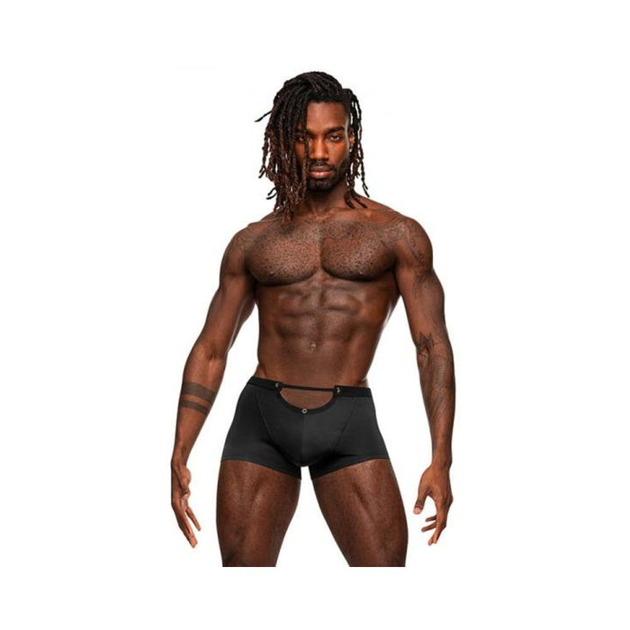 Male Power Magnificence Mini Short Black Xl | SexToy.com