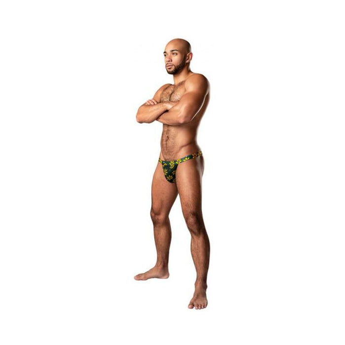 Male Power Petal Power Micro Thong Daisy Print L/xl - SexToy.com