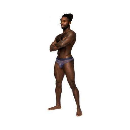 Male Power Sheer Prints Sheer Thong Spatter S/m | SexToy.com