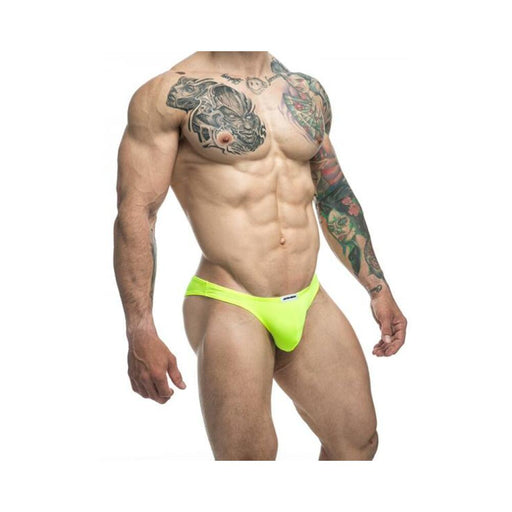 Malebasics Justin + Simon Classic Bikini Neon Green L | SexToy.com