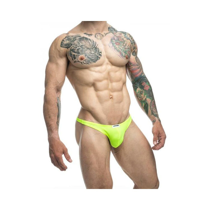 Malebasics Justin + Simon Classic Tanga Neon Green 2xl | SexToy.com